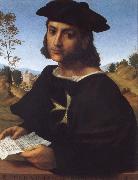 FRANCIABIGIO Portrait of a Kning of Rhodes oil painting artist