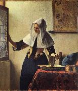 JanVermeer, Woman with a Jug