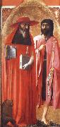 MASACCIO, Saints Jerome and john the Baptist