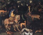 PISANELLO, The Vision of Saint Eustace