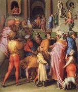 Pontormo Joseph Sold to Potiphar oil painting artist