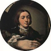 PARMIGIANINO Self-Portrait oil painting artist