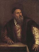 Titian Self-Portrait oil painting artist