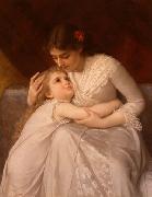 E.Munier Pardon, Mama oil painting artist