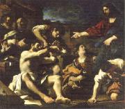 GUERCINO, raising of lazarus