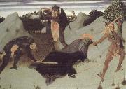 SASSETTA St.Anthony Beaten by Devils oil painting artist