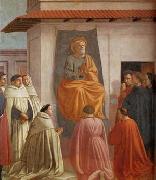 MASACCIO, Fresco in the Brancacci Chapel in Santa Maria del Carmine, Florence