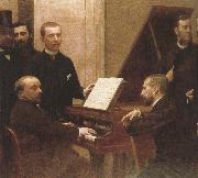 plato around the piano  by henri fantin latour oil painting artist