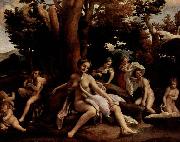 Correggio, Leda mit dem Schwan