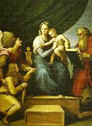 Raphael, the madonna del pesce