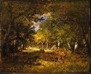 Brooklyn Forest Scene oil painting artist