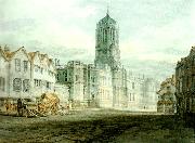 J.M.W.Turner, christ church from near carfax