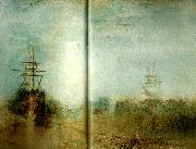 J.M.W.Turner, whalers entangled in flaw ice