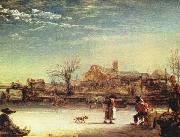 REMBRANDT Harmenszoon van Rijn, Winterlandschaft