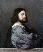 Titian, Herr in Blau