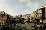 Canaletto, Il Canale Grande a Rialto