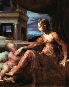 PARMIGIANINO Virgin and Child oil painting artist