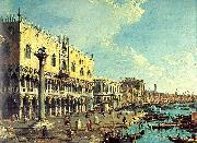 Canaletto, Riva degli Schiavoni- Looking East