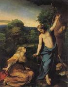 Correggio Noli me tangere oil painting artist