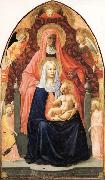 MASACCIO St.Anne Metterza oil painting artist