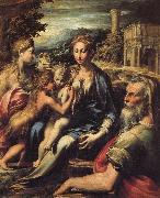 PARMIGIANINO, Madonna of St.Zachary