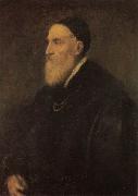 Titian Self-Portrait oil painting artist