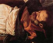 Caravaggio, Details of Martyrdom of St.Matthew