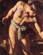 Caravaggio, Details of Martyrdom of St.Matthew