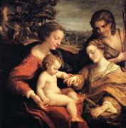 Correggio, Wedding of Saint Catherine