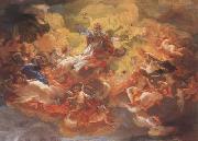 Baciccio The Apotheosis of St Ignatius (mk08) oil painting artist