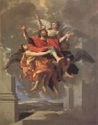 Poussin Ecstasy of ST Paul (mk05) oil painting artist