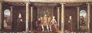 Anonymous The Family of Henry VIII (mk25) oil painting artist