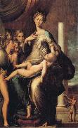 PARMIGIANINO Madonna of the Long Neck oil painting artist