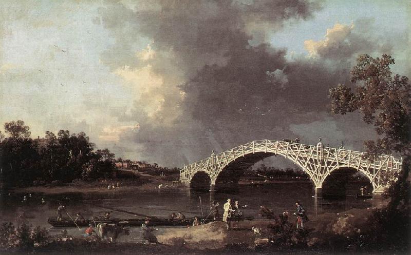 Canaletto Old Walton Bridge ff