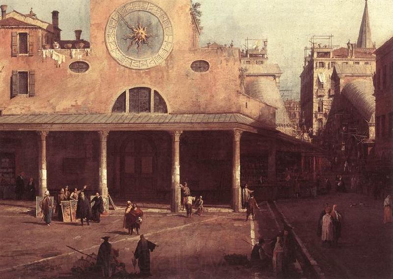 Canaletto San Giacomo di Rialto (detail) kkj