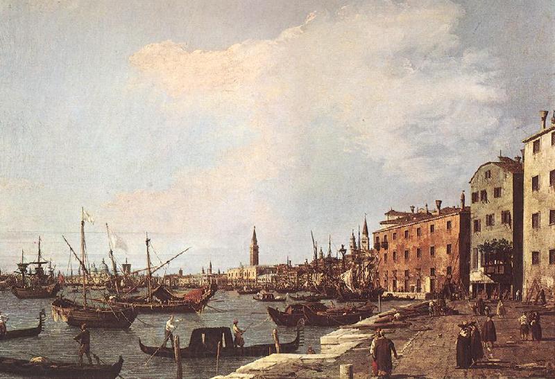 Canaletto Riva degli Schiavoni - west side dfg