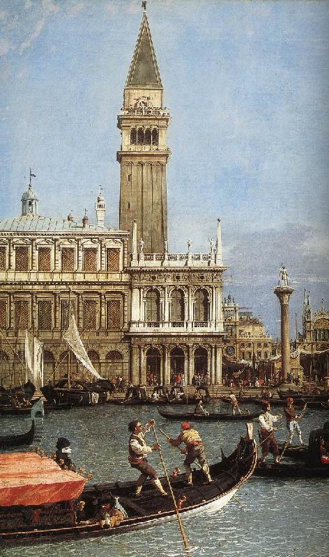 Canaletto Return of the Bucentoro to the Molo on Ascension Day (detail)  fd