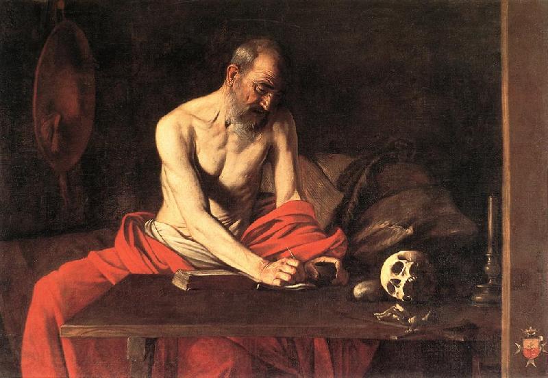 Caravaggio St Jerome dsf