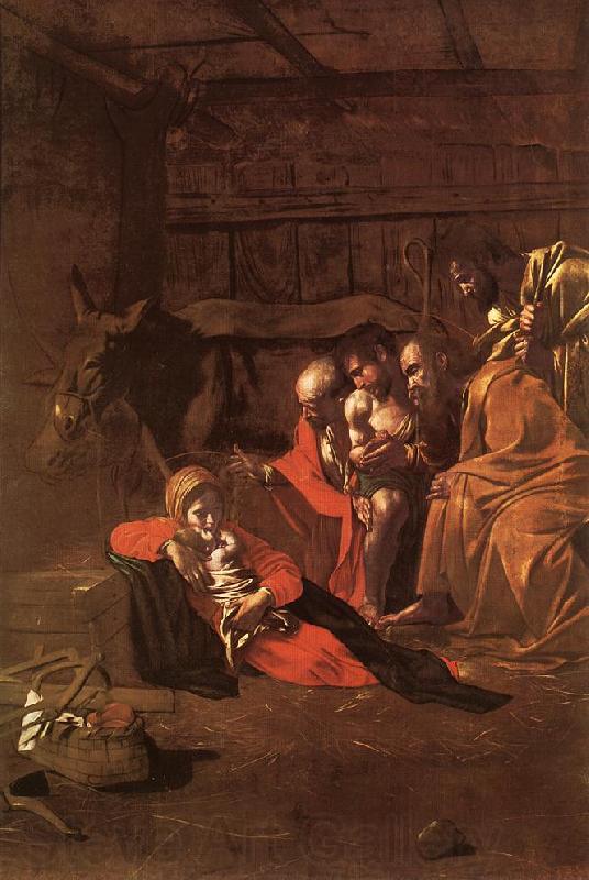 Caravaggio Adoration of the Shepherds fg