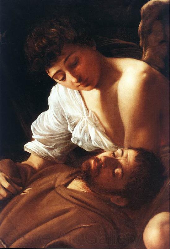 Caravaggio St. Francis in Ecstasy (detail) f