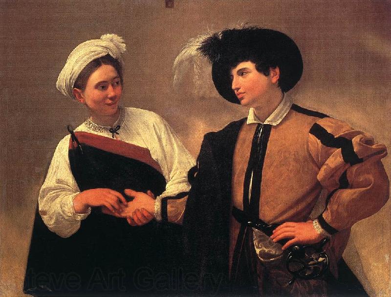 Caravaggio The Fortune Teller vf