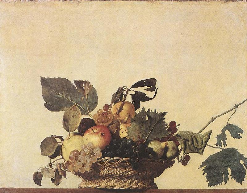 Caravaggio Basket of Fruit df