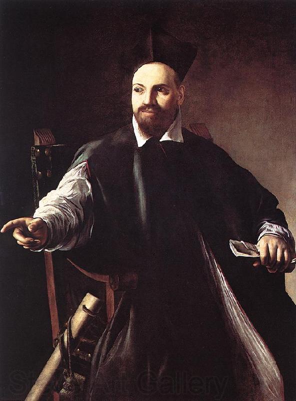 Caravaggio Portrait of Maffeo Barberini kk