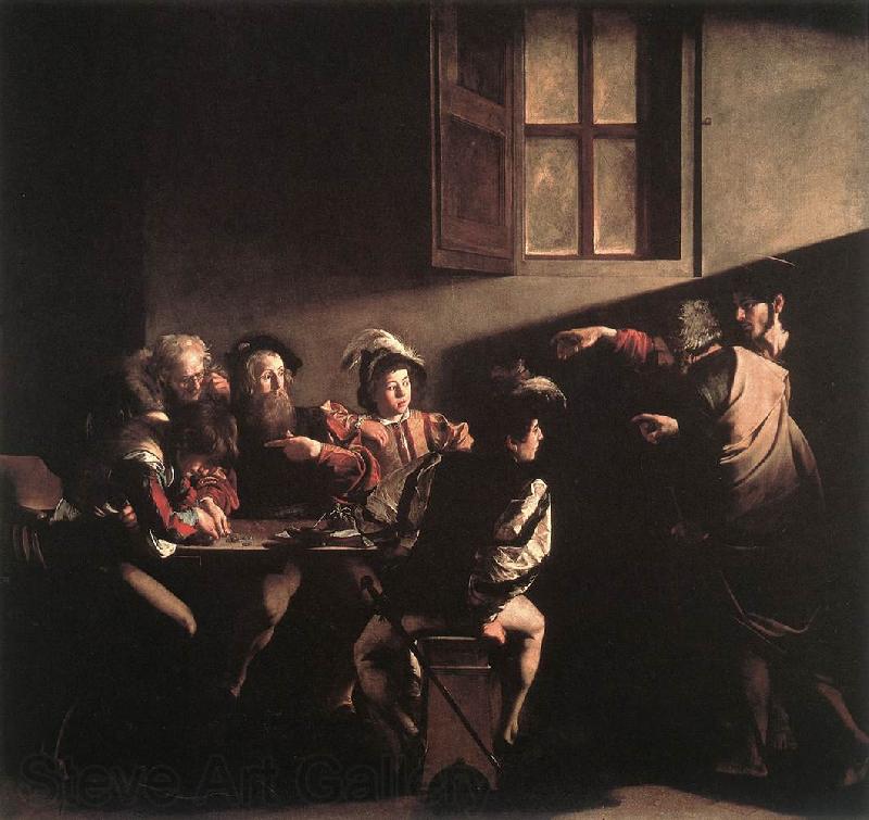 Caravaggio The Calling of Saint Matthew fg