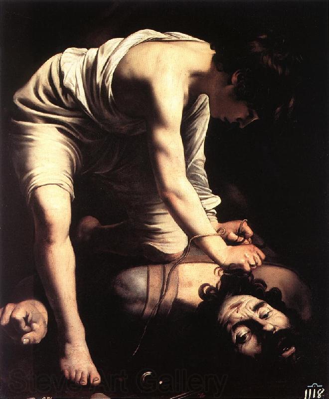 Caravaggio David fgfd