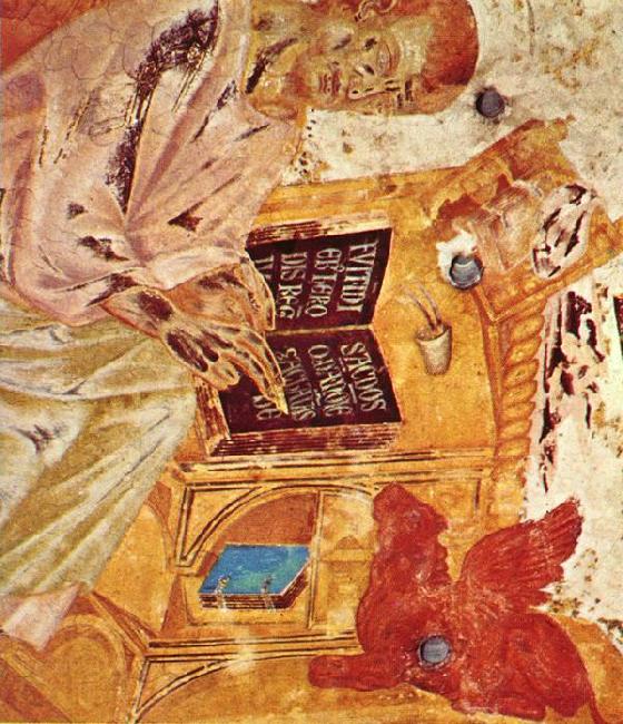 Cimabue St Luke (detail) sd