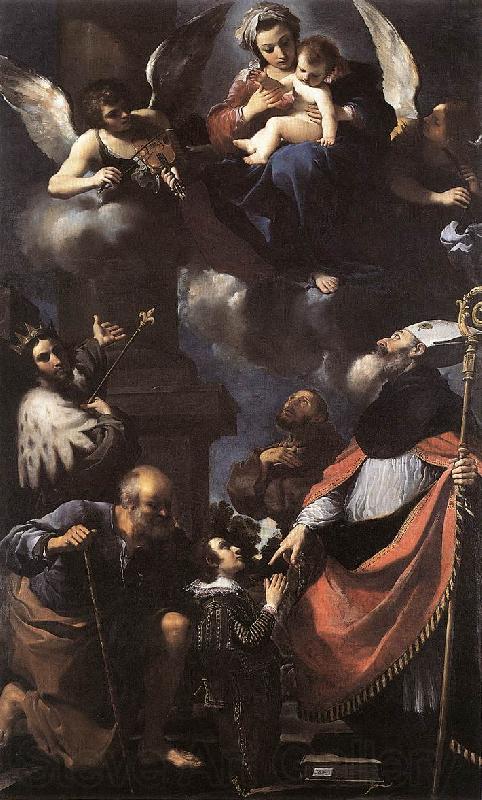 GUERCINO A Donor Presented to the Virgin lkhi