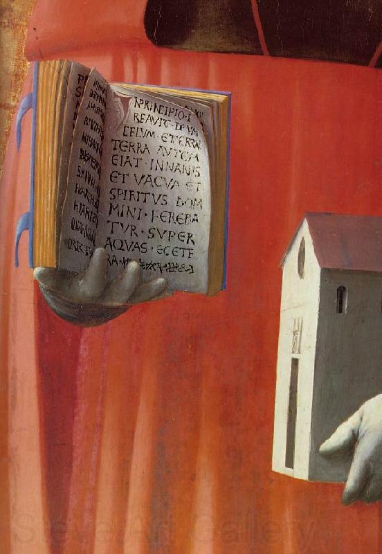 MASACCIO Plate of Nativity (Berlin Tondo) sg