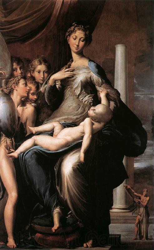 PARMIGIANINO Madonna dal Collo Lungo (Madonna with Long Neck) ga