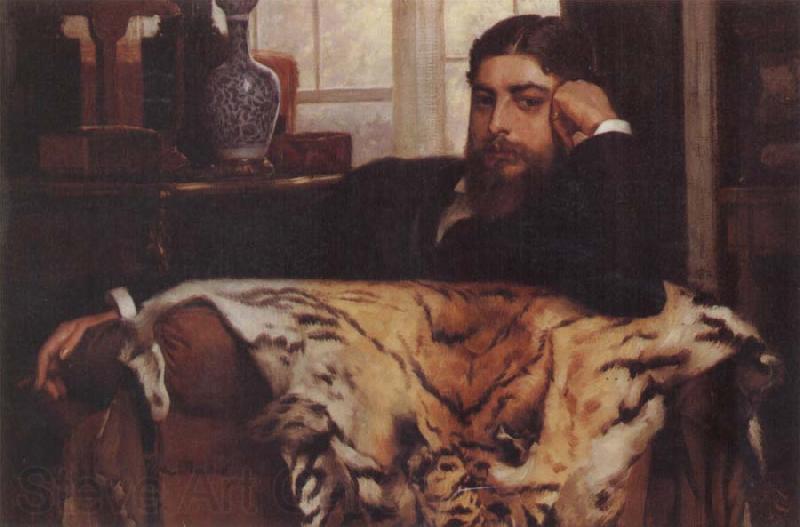 J.J.Tissot Portrait of a Gentleman